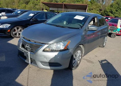 2013 Nissan Sentra Sv из США, поврежденный, VIN 3N1AB7AP3DL611932